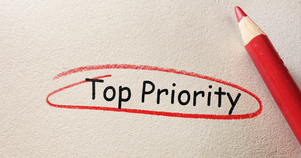 改善の優先順位と手順