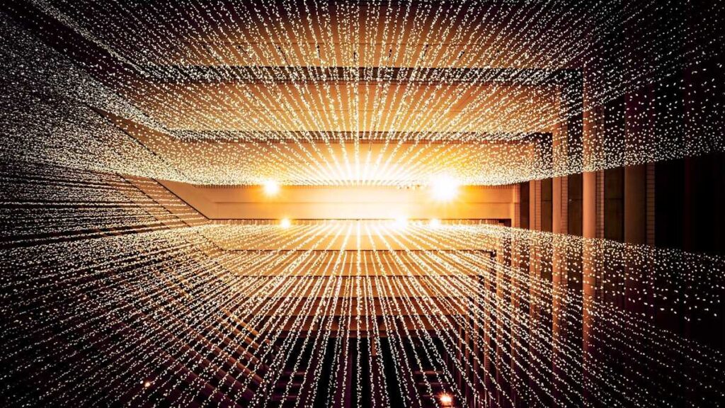 AIライティングの仕組みを表すデータの流れ