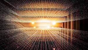 AIライティングの仕組みを表すデータの流れ
