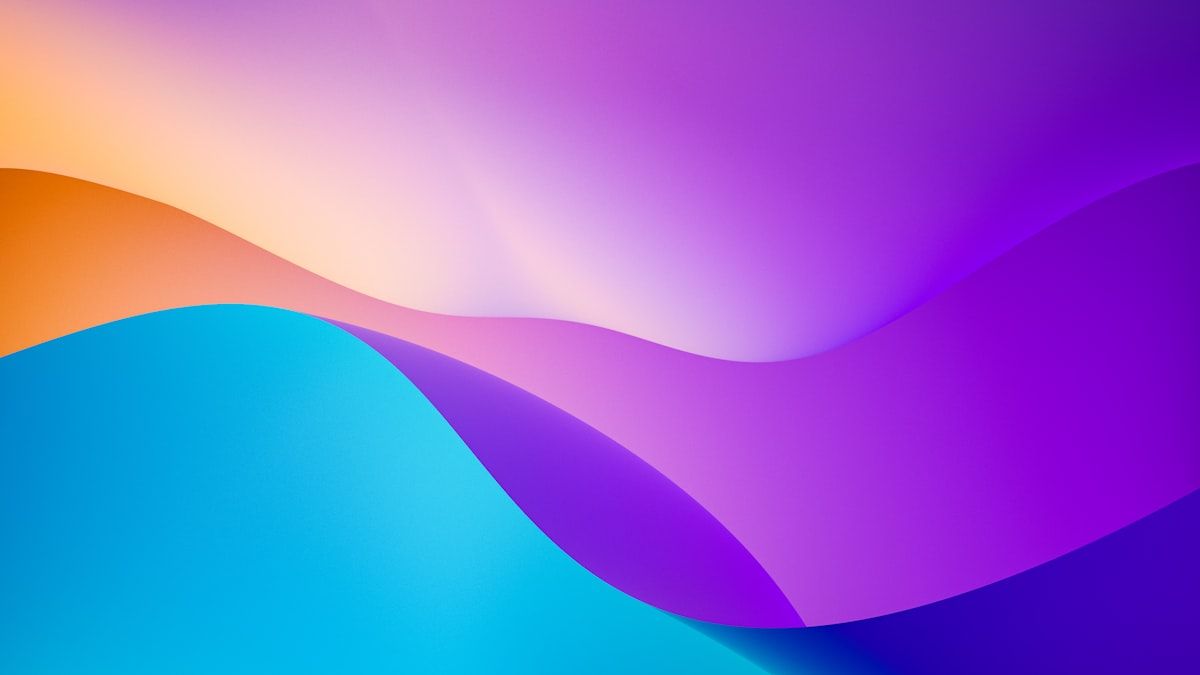 AIが生成する画像を象徴する抽象的なグラデーション