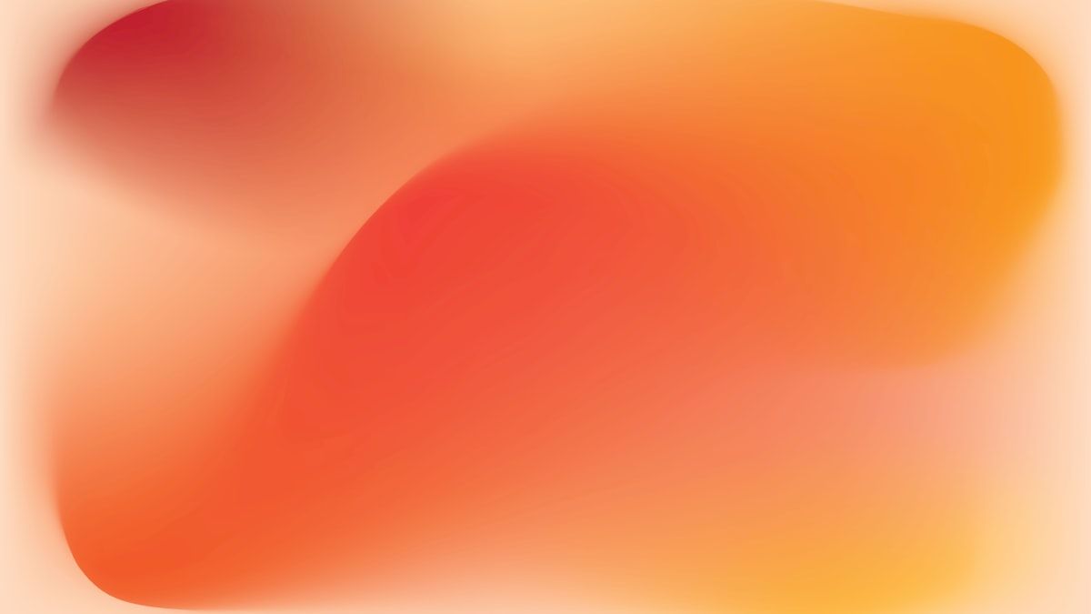 効果が出る4つの共通設計を表す、オレンジのやわらかなグラデーションの抽象的な3D